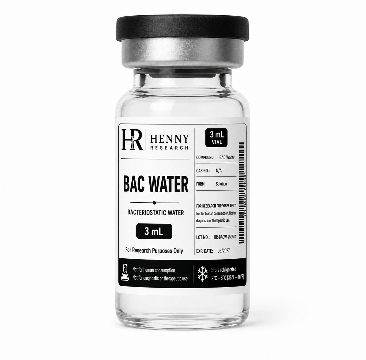 Bacteriostatic Water vial