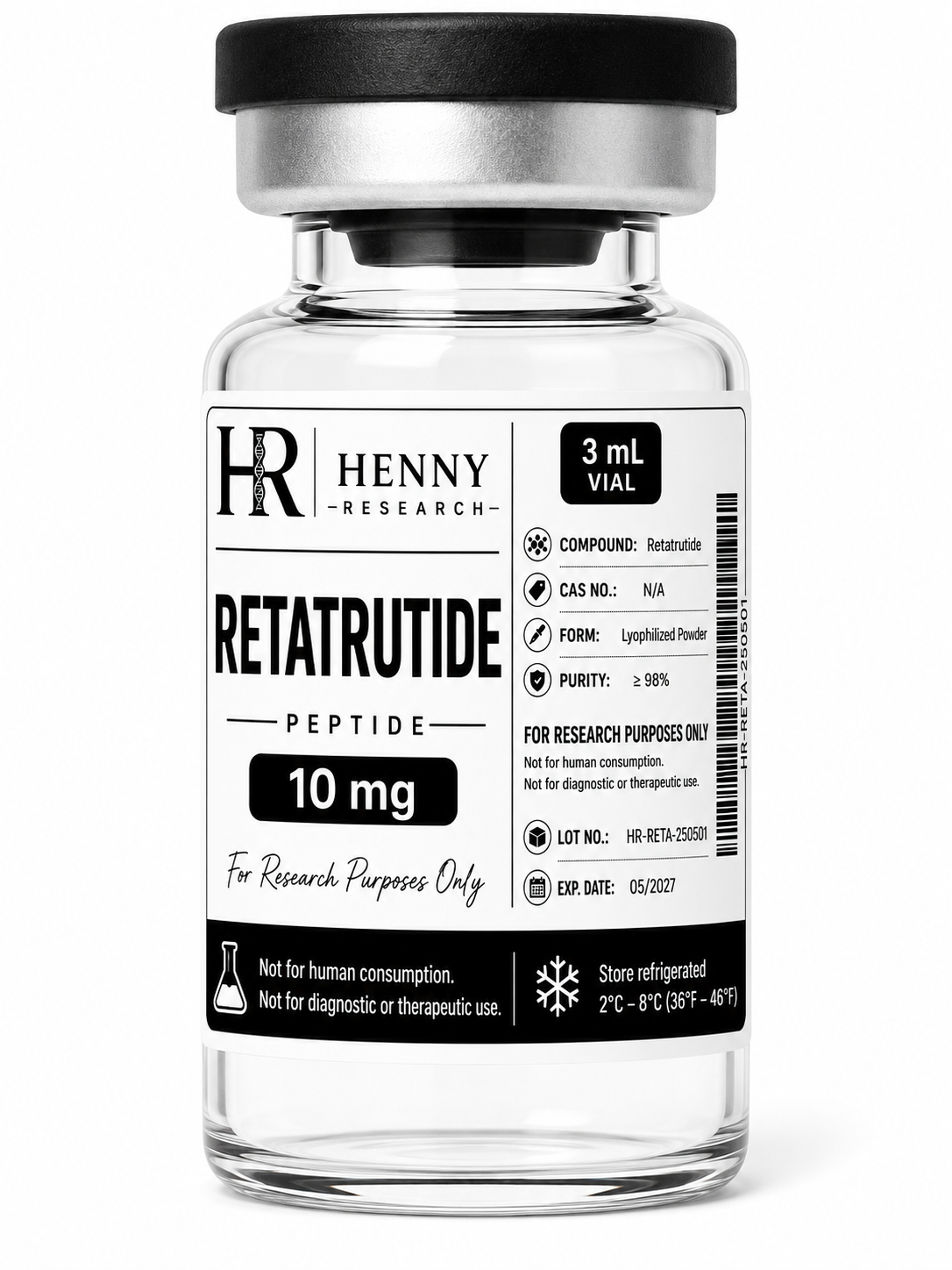 Retatrutide vial