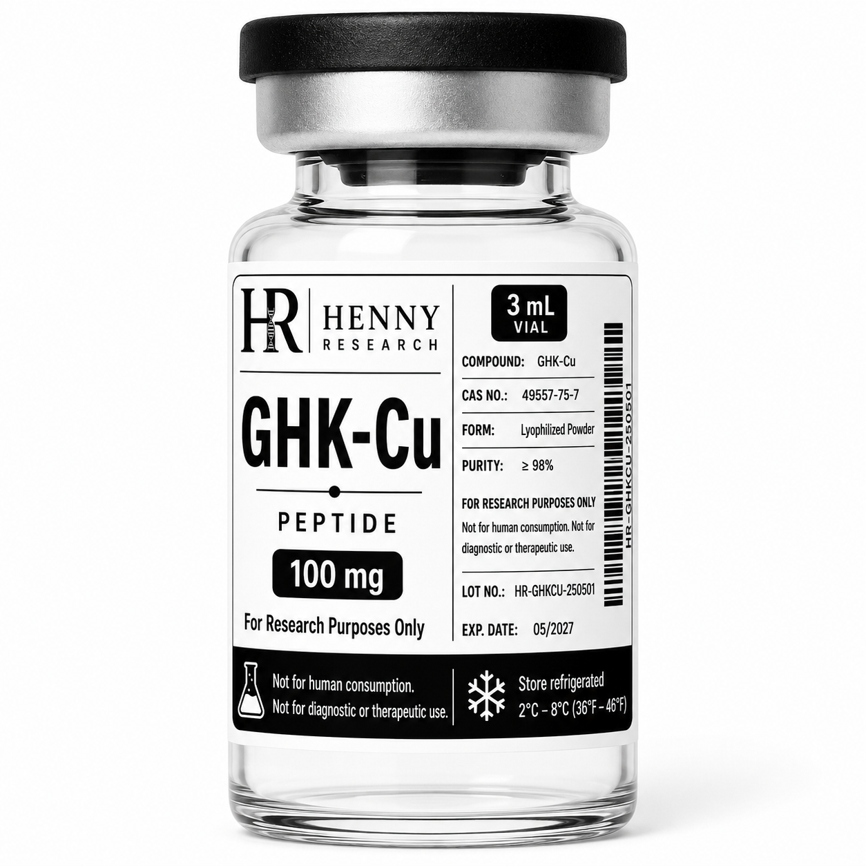 GHK-Cu vial